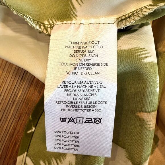 NWT Anthropologie Abstract Print Maxi Slip Dress - Size Small - Picture 9 of 10